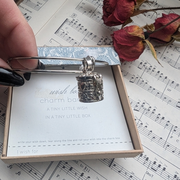 Silver Charm Bangle by - Picture 4 of 8